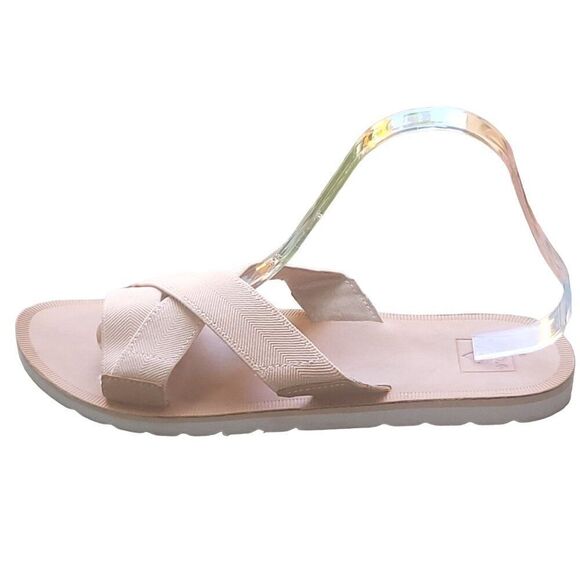 Reef Sandals Chanclas Voyage Women Sz 9 Slip On Strappy Flat Casual Boho - Picture 1 of 6